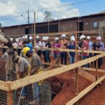 Centro Empresarial finaliza fundação do prédio