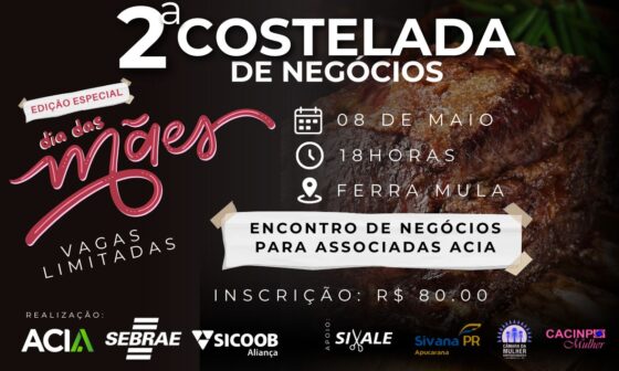 ACIA realiza Costelada de Negócios para Mulheres