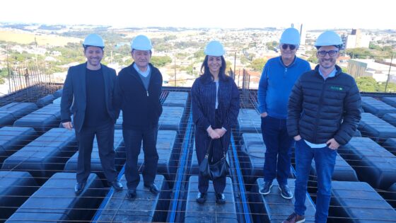 Diretores da Associação Comercial de Rolândia visitam a ACIA