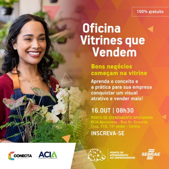 🎯 OFICINA GRATUITA: VITRINES QUE VENDEM! 🛍️