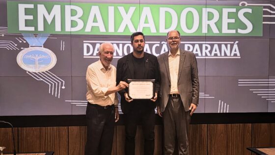 Apucaranenses recebem titulo do governo de “Comendador da Inovação do Paraná”