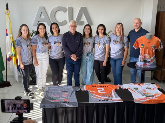 TDM Voleibol lança novo uniforme em evento na ACIA