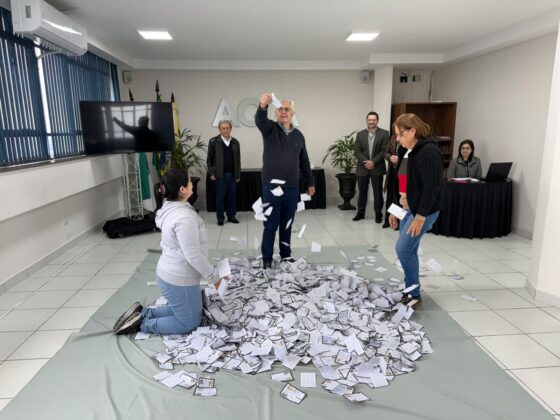 ACIA realiza primeiro sorteio da campanha Comprar em Apucarana Faz Bem